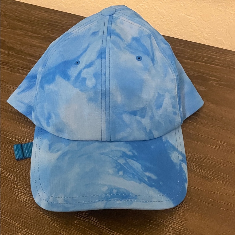 lululemon athletica Blue Tie-Dye Baseball Cap